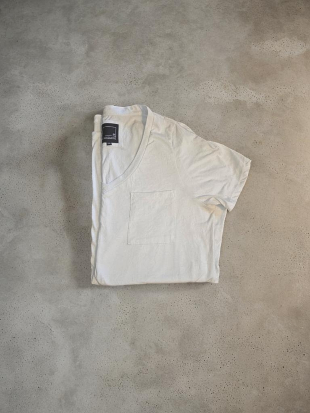 Lilly & Lottie White Pocket Tee - Classic Short Sleeve Tunic Length